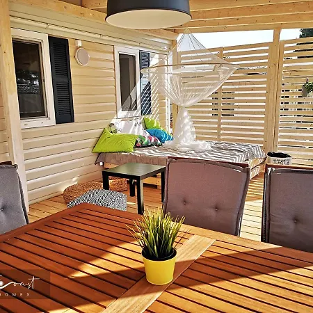 База отдыха West Coast Mobilhome With Xxl Terrace